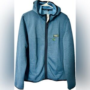 NWT L.L. Bean Men’s Airlight Knit Hoodie - M - Dusk Blue